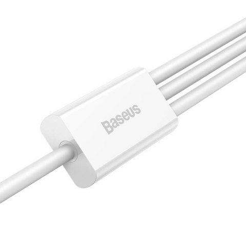 Kabel szybkiego ładowania Baseus Superior Data USB do M+L+C 3.5A 1M(White)