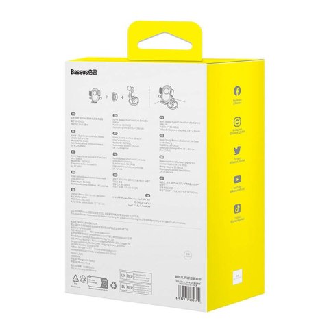 Uchwyt na telefon Baseus UltraControl Lite Series (Czarny)