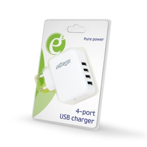EnerGenie EnerGenie | EG-U4AC-02 | Uniwersalna ładowarka USB
