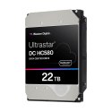 Dysk serwerowy HDD Western Digital Ultrastar DC HC580 WUH722422ALE6L4 (22 TB; 3.5"; SATA)