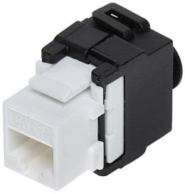 Gniazdo keystone RJ45 kat.6A nieekranowane zaciska