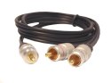 Kabel Jack3,5st-2RCA Digital 10m złote