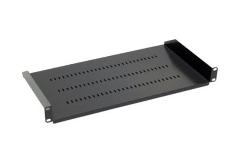 Półka stała 19" 1U głębokość 250mm V grafit RAL900