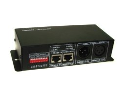 Dekoder DMX 3 kanałowy 12A 12-24V -