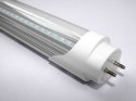 Świetlówka LED T8 120cm 18W jednostronna clear CW
