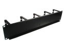 Organizator kabli 2U 10 uchwytów plastik-