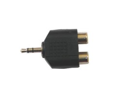 Redukcja wt.Jack 3,5stereo/2*gn.RCA