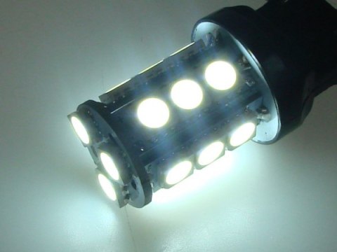 Żarówka 7743 5050*18 2,4W 12V CW -