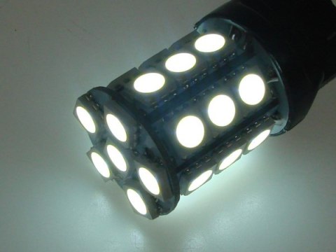 Żarówka 7743 5050*24 3,0W 12V CW -