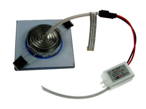 Downlight LED Power ORIGO blue 3*1W biały dzienny.