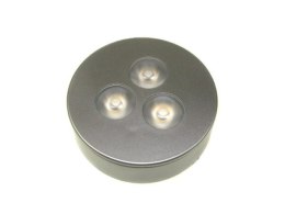 Oprawa meblowa Mix 3W WW CC srebrna