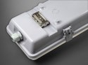 Oprawa świetlówkowa led 2*18W IP65 PC/PC