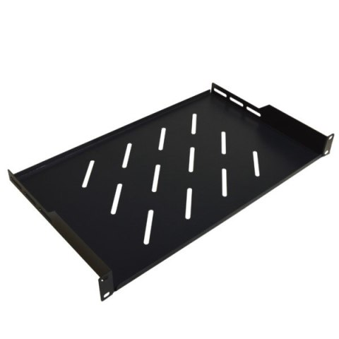 Półka regulowana 19" 1U głębokość 280mm V RAL9004