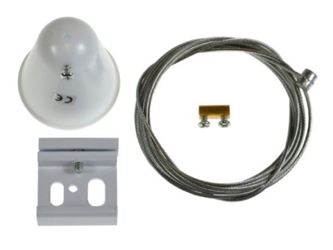 Uchwyt do podwieszenia szynoprzewodów 3 fazy biały