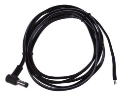 Wtyk DC 2,1/5,5/14 kątowy z kablem 1,5m op/50