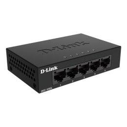 D-Link D-Link | Przełącznik Ethernet | DGS-105GL/E | Bez zarządzania | Stacjonarny | Ilość portów 10/100 Mbps (RJ-45) 5, Ilość portów 1