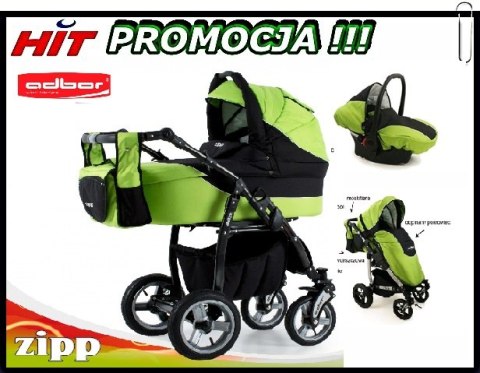 ADBOR ZIPP Wózek Wielofunkcyjny 3 w 1 z fotelikiem