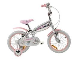 HELLO KITTY HLK-HK16S Rowerek dziecięcy TANK SILVER 16