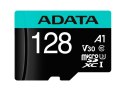 ADATA ADATA | Premier Pro | UHS-I U3 | 128 GB | micro SDXC | Pamięć flash klasy 10 | z adapterem