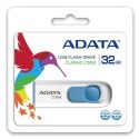 ADATA ADATA | C008 | 32 GB | USB 2.0 | Biały/Niebieski