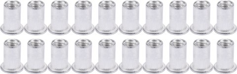 YATO NITONAKRĘTKI ALUMINIOWE M4, 20SZT