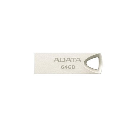 ADATA ADATA USB 2.0 UV210 64 GB, Srebrny Metalowej Konstrukcji, Gwarancja 60 Miesięcy