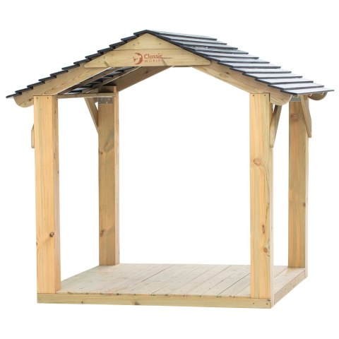 CLASSIC WORLD EDU Duży Drewniany Domek Altana