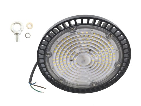 Lampa przemysłowa led ip65 100w high bay ufo 12 000lm 6000k zimna