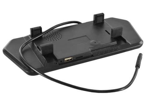 Monitor samochodowy cofania LCD 7cali cali w lusterku wstecznym USB SD AV 12V... (NVOX NW701MP5)