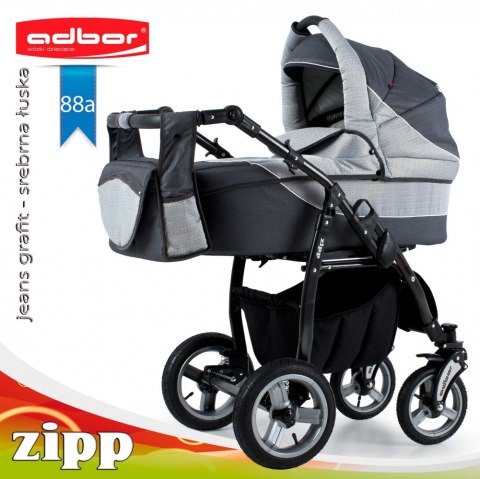 ADBOR ZIPP Wózek Wielofunkcyjny 3 w 1 z fotelikiem