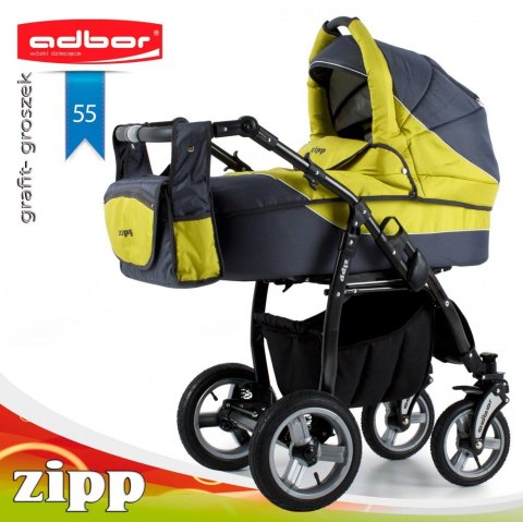 ADBOR ZIPP Wózek Wielofunkcyjny 3 w 1 z fotelikiem