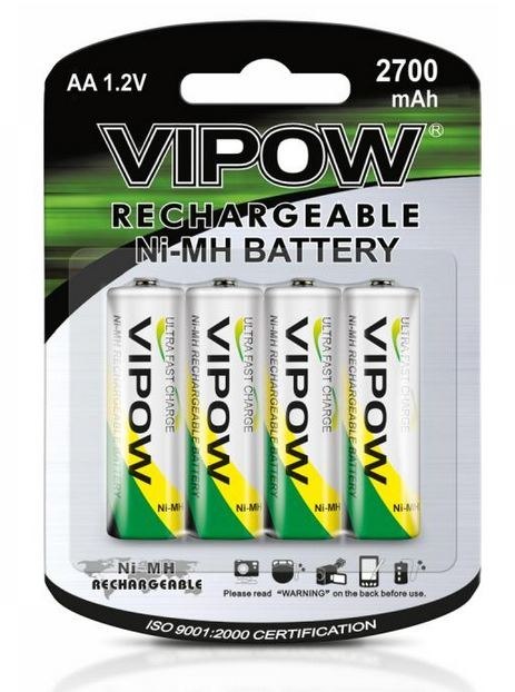 BAT0022 Baterie NI-MH AA 2700mAh 4szt