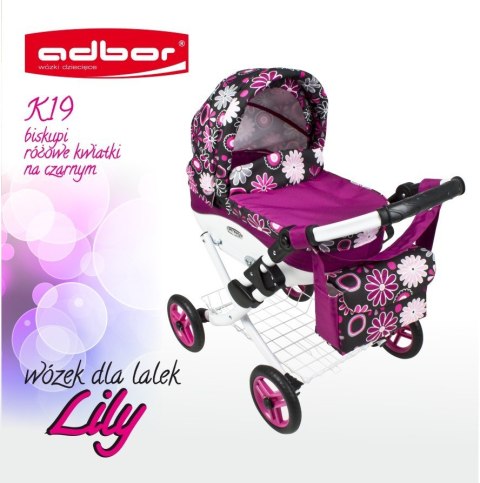 ADBOR LILY WÓZEK DLA LALEK