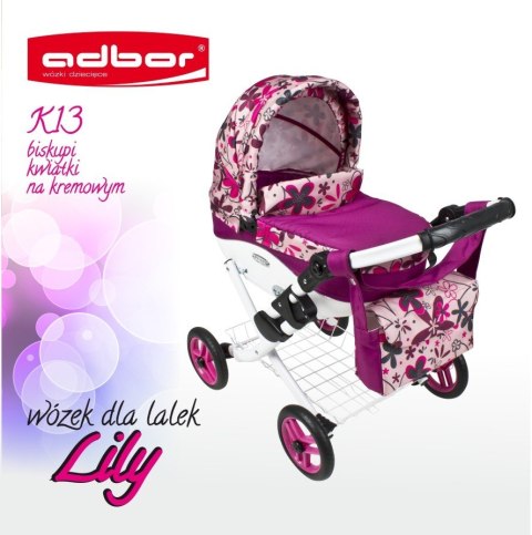 ADBOR LILY WÓZEK DLA LALEK