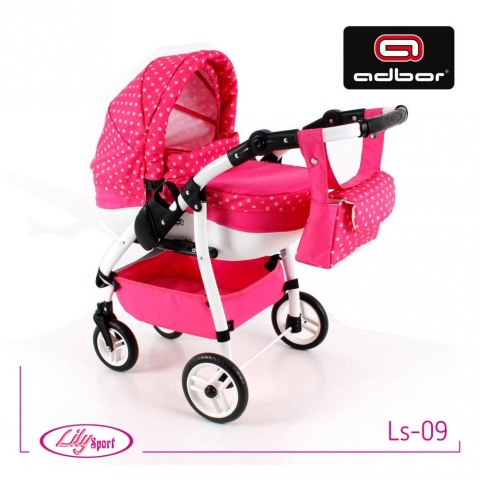 Wózek dla lalek Lola skrętne koła HIT!