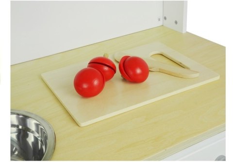 ND24_2635 Drewniana Kuchnia z Piekarnikiem i Akcesoriami