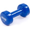 ND05_H0189 DK 4102 Hantel winylowy Profit 4 kg niebieski DK 4102