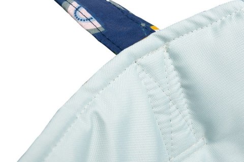 ND33_SILLO-8706 KOSZ NA ZABAWKI MEDIUM LISKI GRANATOWE 35X47 CM