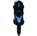 ND05_Ł0953-40-43 PW-126B-9 Łyżworolki Outrace Volt Blue czarno-niebieskie PW-126B-9 r.40-43
