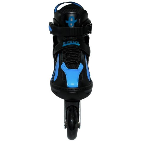 ND05_Ł0953-40-43 PW-126B-9 Łyżworolki Outrace Volt Blue czarno-niebieskie PW-126B-9 r.40-43
