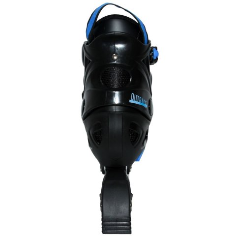 ND05_Ł0953-40-43 PW-126B-9 Łyżworolki Outrace Volt Blue czarno-niebieskie PW-126B-9 r.40-43