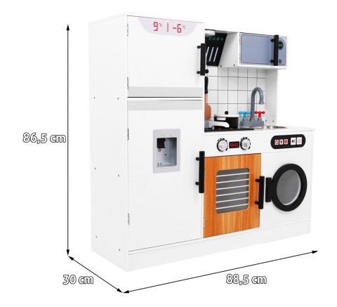 ND28_10769_ZDR_PH02D012 Drewniana Kuchnia Z Efektami Światła I Dźwięku