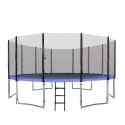 ND28_14170_TRAMP_16FT_NIE Trampolina Ogrodowa 16FT 487cm Niebieski