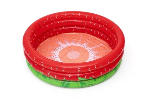 ND18_5030 Bestway 51145 Basenik dmuchany Truskawka 1.68m x 38cm BESTWAY
