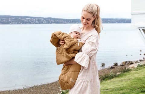 ND19_BS11016687WBF Śpiworek do fotelika/wózka Voksi Breeze Light - ciepły beż