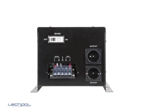 URZ3411 Awaryjne źródło zasilania KEMOT PROsinus-1600W przetwornica z czystym przebiegiem sinusoidalnym i