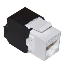 Gniazdo keystone RJ45 kat.6A nieekranowane zaciska