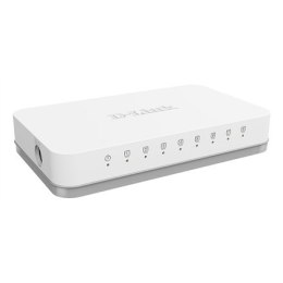 D-Link D-Link | Przełącznik | GO-SW-8G/E | Bezarządzany | Stacjonarny | Ilość portów 10/100 Mbps (RJ-45) | Ilość portów 1 Gbps (RJ-45) 