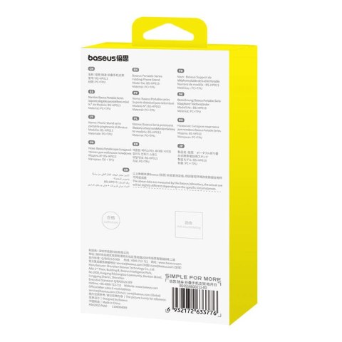 Składany Uchwyt na telefon Baseus (biały)