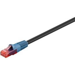 Goobay Goobay | CAT 6 | Kabel krosowy | Skrętka nieekranowana (UTP) | Męski | RJ-45 | Męski | RJ-45 | Czarny | 30 m